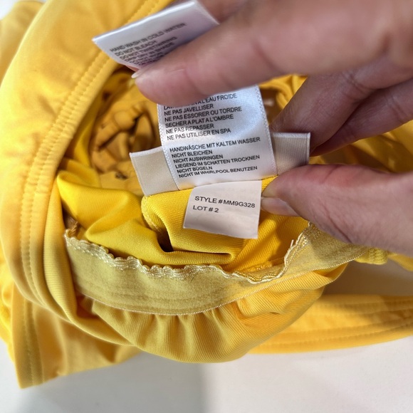 MICHAEL Michael Kors Sunshine Yellow swimsuit - Picture 13 of 16